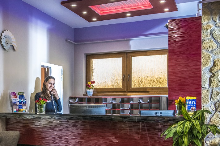 Hotelsunshine recepció